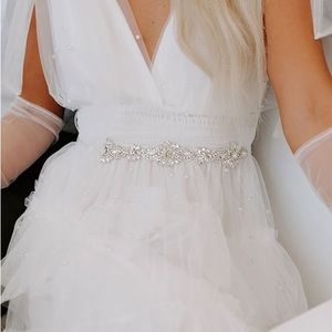 🆕Impressions rhinestone belt/headband